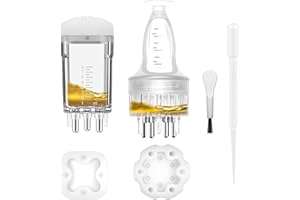 Solaradgy Minoxidil Applicator for Minoxidil, No Mess Direct to Root Scalp Applicator Comb, Precision Dosing Leak Proof Desig