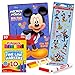 Mickey Mouse Coloring Book with Stickers and Markers - 96 Page Coloring Book, Mickey Mouse Stickers, Washable Markers
