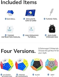 Bukefuno GAN Megaminx MagLev UV V2 Speed Magic Cube