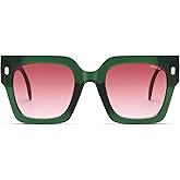 SOJOS Vintage Oversized Square Sunglasses for Women,Retro Womens Luxury Big Large Sun Glasses UV400 SJ2194