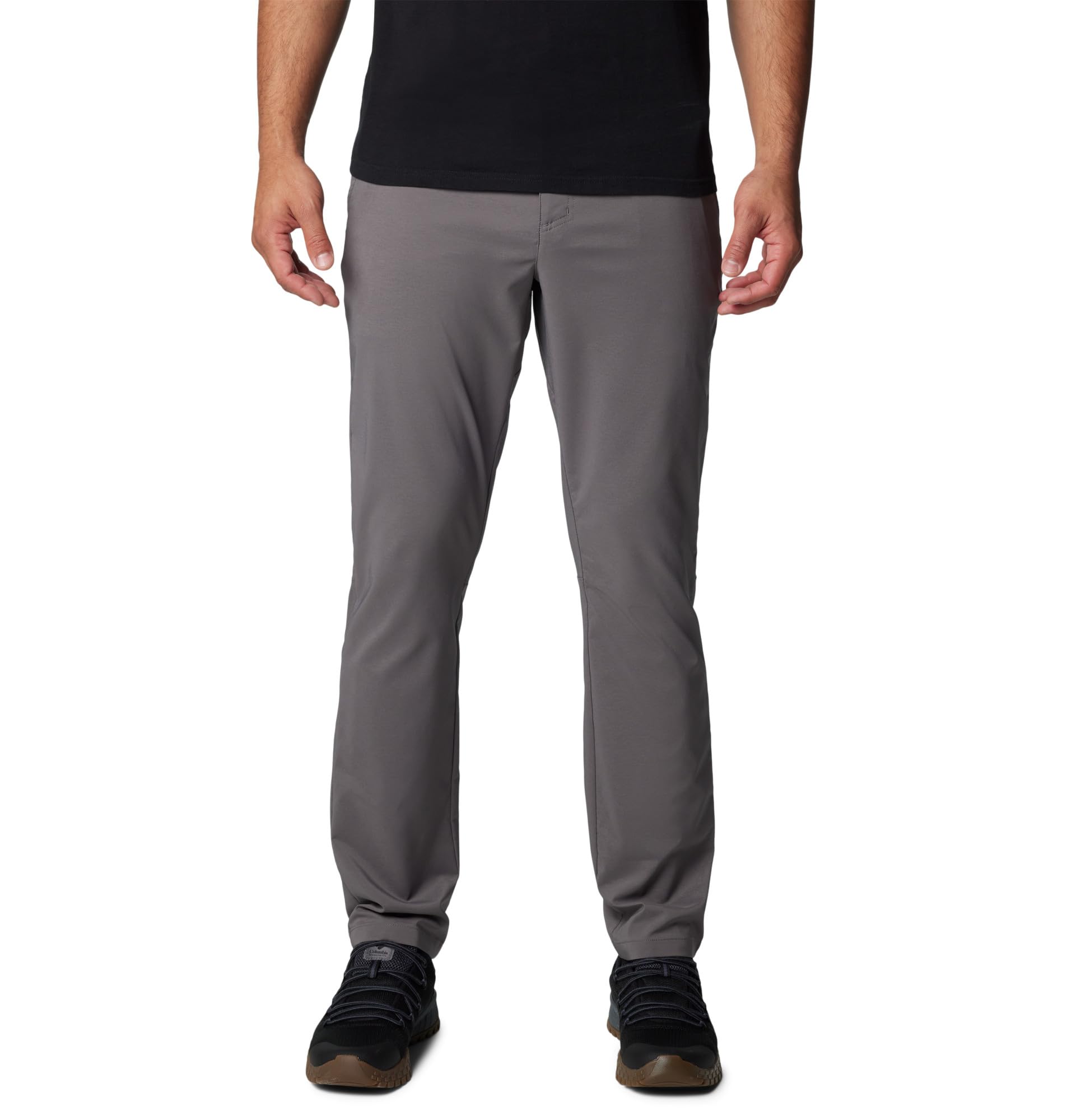 Columbia Mens Sage Peak Chino Pant, City Grey, 50 x 30