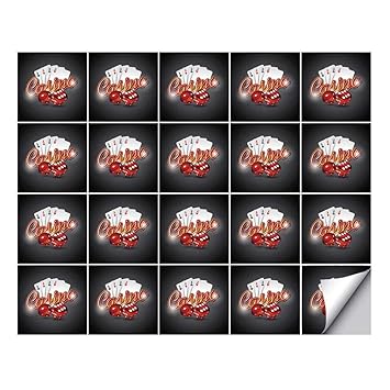Amazon Com Yoliyana Poker Tournament Decorations Stylish Ceramic