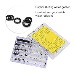 500PCS Crown Seals Rings, Rubber Washers for Watch