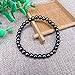 Drkao 2 Pack Magnetic Anklets Bracelets, Ankle Wrist Band, Magnetic Therapy, Support the Immune System, Amazing Gift Relieve Stress and Frustration