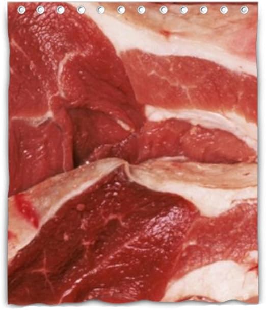 Amazon Com Lamb Meat Mutton Theme Blackout Window Curtain