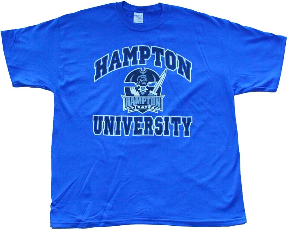 Hampton University Arch Logo TShirt Pirates College T