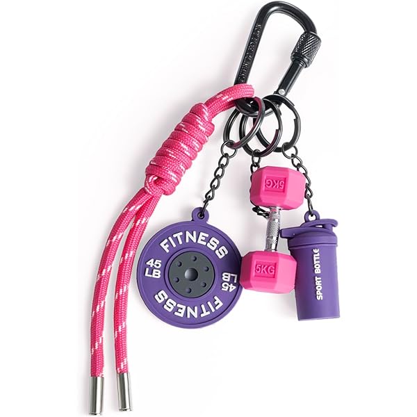 Amazon.com: UBUN2 Mini Barbell Keychain - Strong Not Skinny