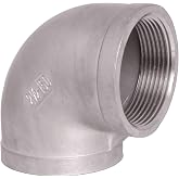 1" 90 Degree Elbow Stainless Steel 316