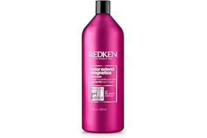 Redken Color Extend Magnetics Shampoo For Color-Treated Hair - Gently Cleanses & Protects Color, With Amino Acid, Sulfate-Free Shampoo