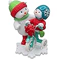 Hallmark Keepsake Christmas Ornament 2020, Making Memories Snowmen Trying Out the New Trike (1699QXR9144)