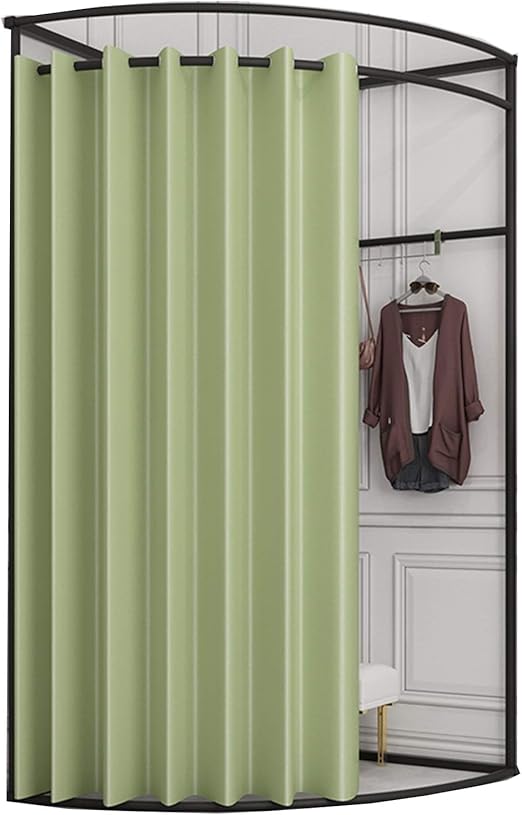 YXYECEIPENO Dressing Room Corner Fitting Room Simple Movable Dressing