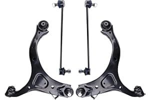 HAWK BROTHER Suspension Kit, Replacement For Front Lower Control Arm With Ball Joints Sway Bar End Links Compatible With 2007-2012 Hyundai Santa Fe, 2011-2013 Kia Sorento - 4 Pcs