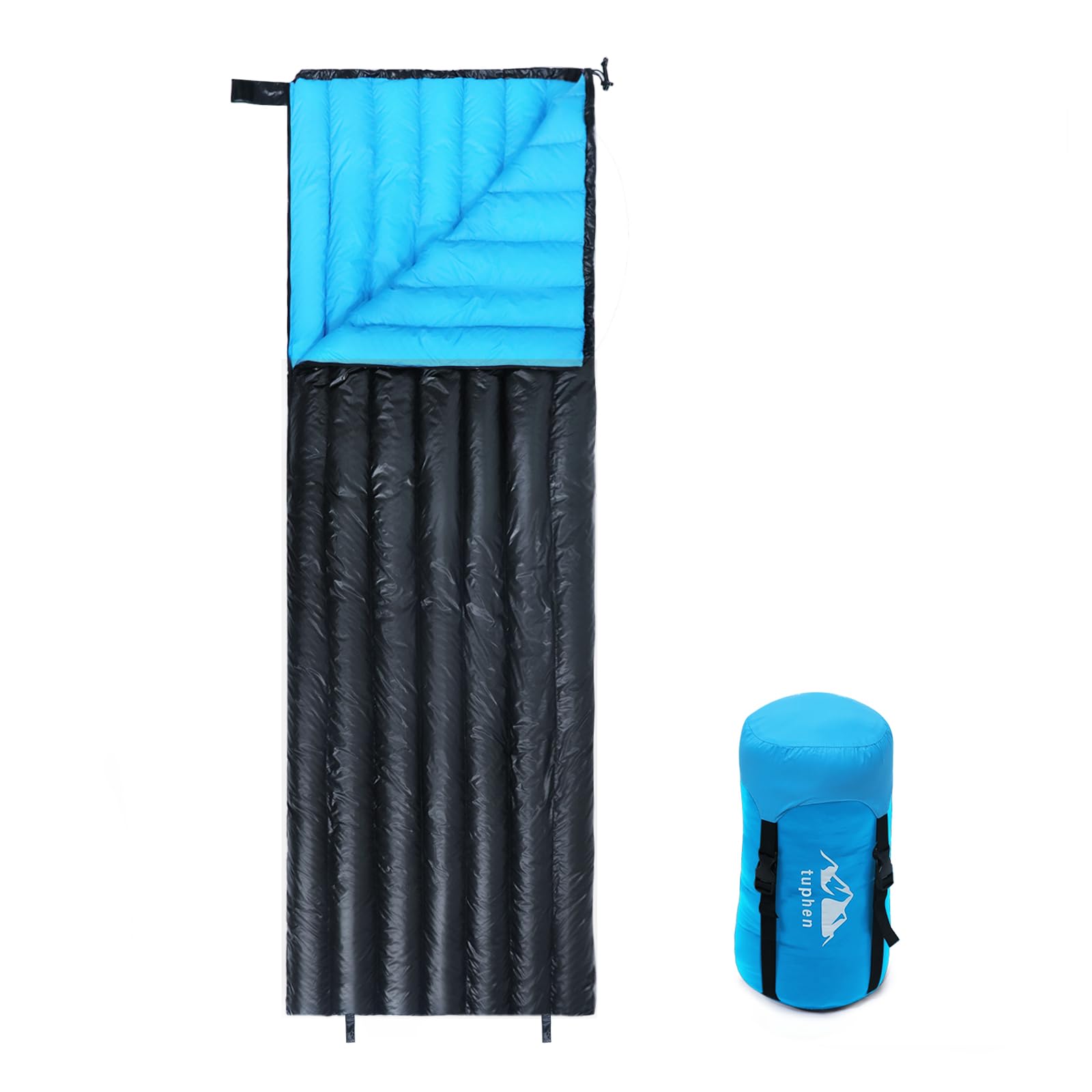 Photo 1 of Tuphen Down Sleeping Bag for Adults Kids - Ultra Light 3 Seasons Backpacking Sleeping Bag for Hiking, Camping, Lightweight & Waterproof
