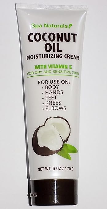 spa naturals coconut oil moisturizing cream with vitamin e stores