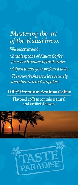 KAUAI COFFEE MOCHA MACADAMIA NUT, MEDIUM ROAST – GROUND COFFEE, 10 OZ PACKAGE