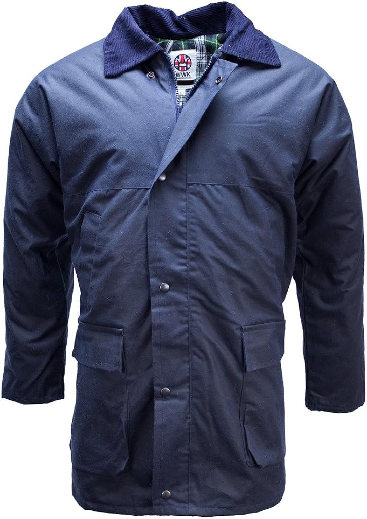 Duke and Twig Mens Waxed Wax Oiled jacket Shooting Hunting Beating Coat Clothing