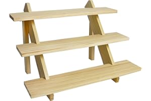 Auroal 3 Tier Earring Display Stands For Selling, Retail Display Riser Earring, Ring Holder Stand, Removable Countertop Small