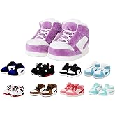 Elyora Warm Sneaker Slippers Anti Slip Soft Comfy House Shoes Plush Fuzzy Slide One Size Fits Most Bigfoot Gift Winter Fluffy Slides For Indoor Outdoor