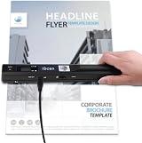 Houkiper Portable Scanner Handheld A4 Document Scanner 900DPI Color USB view 1