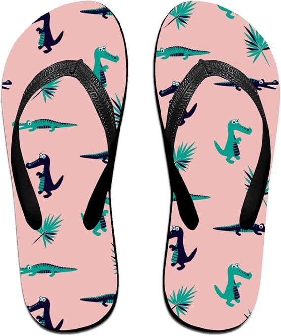 Amazon Co Jp ビーチサンダル ワニ柄 ピンク 背景 ビーサン レディース メンズ 通気 おしゃれ 男女兼用 スリッパ 滑り止め かっこいい 軽量 シンプル水陸両用 25 29cm 服 ファッション小物