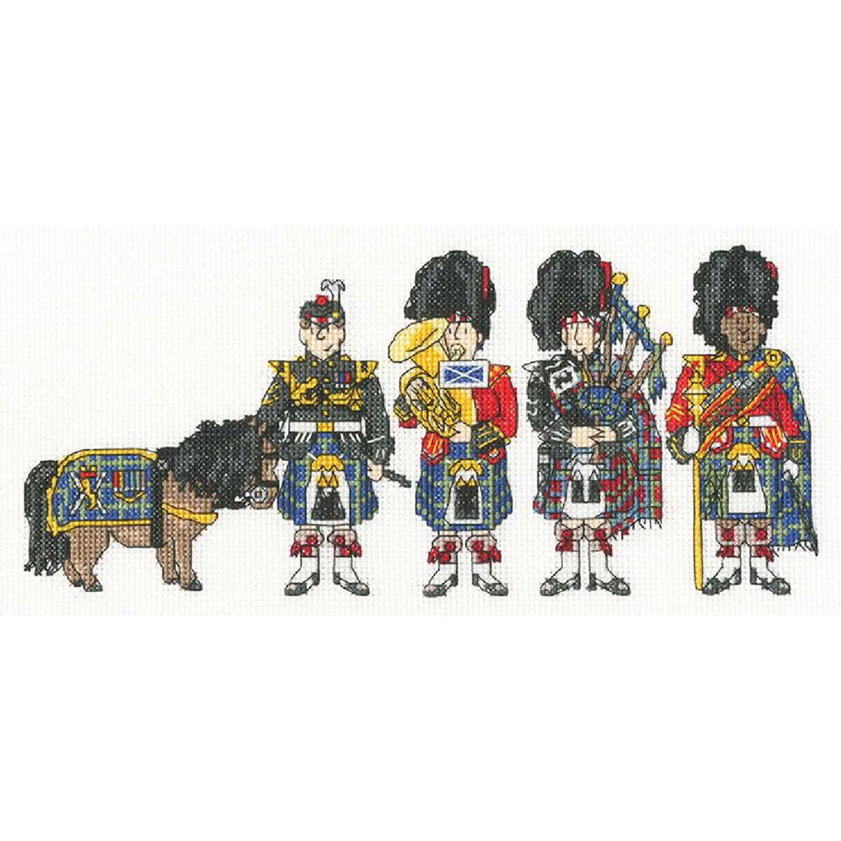 Bothy Threads Counted Cross Stitch Kit - Flower of Scotland