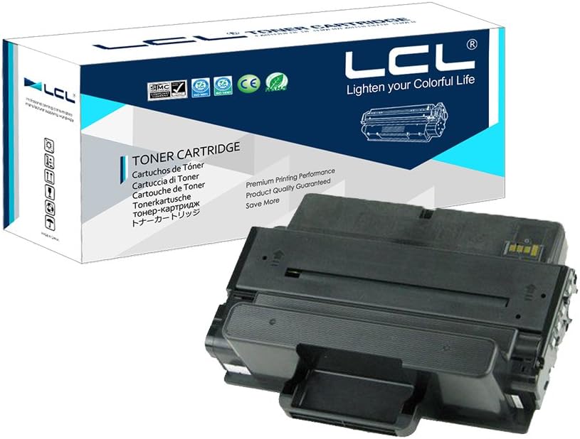LCL Compatible Toner Cartridge C7D6F 593-BBBJ 593-BBBI 8PTH4 B2375dnf 10000 Pages (1 Black) for Dell B2375 B2375dn B2375dnf B2375dfw