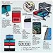 PRO Packing Cubes | 5 Piece Travel Bags Organizer for Luggage | Multi-size Ultralight Travel Cubes | Deluxe Suitcase Organizer Bags Set | Makes Packing Easy - Mixed Colors