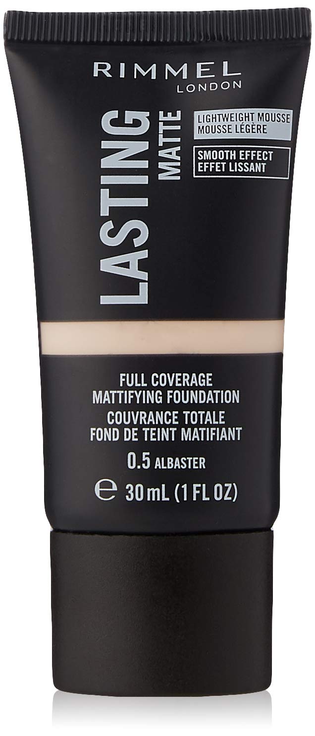 Rimmel Lasting Matte Foundation, Alabaster, 30 ml