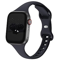 Slim Thin Narrow Bands Compatible with Apple Watch