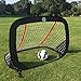 WISHOME Folding 4FT Pop-Up Goal Collapsible Children's Soccer Nets for Backyard Soccer Goal for Toddlers Age 3-5 Outdoor Sport Toys Soccer Set Ideal Gift for Children