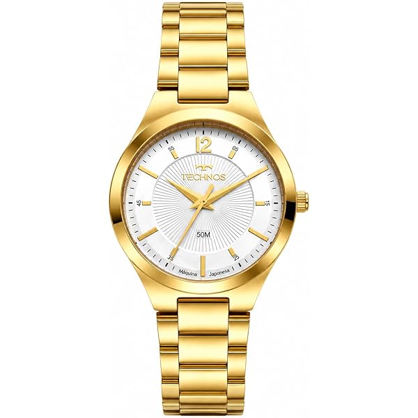 Relógio Masculino Feminino Skmei 1335 Dourado Prova D´Àgua