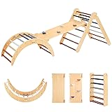 Beright 5 In1 Pikler Triangle Gym, Foldable
