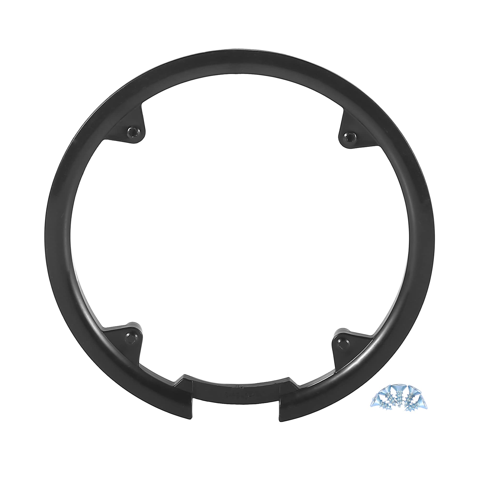 X AUTOHAUX 42 Teeth 10.4cm 4 Hole Bicycle Bike Crankset Chain Wheel Cover Black