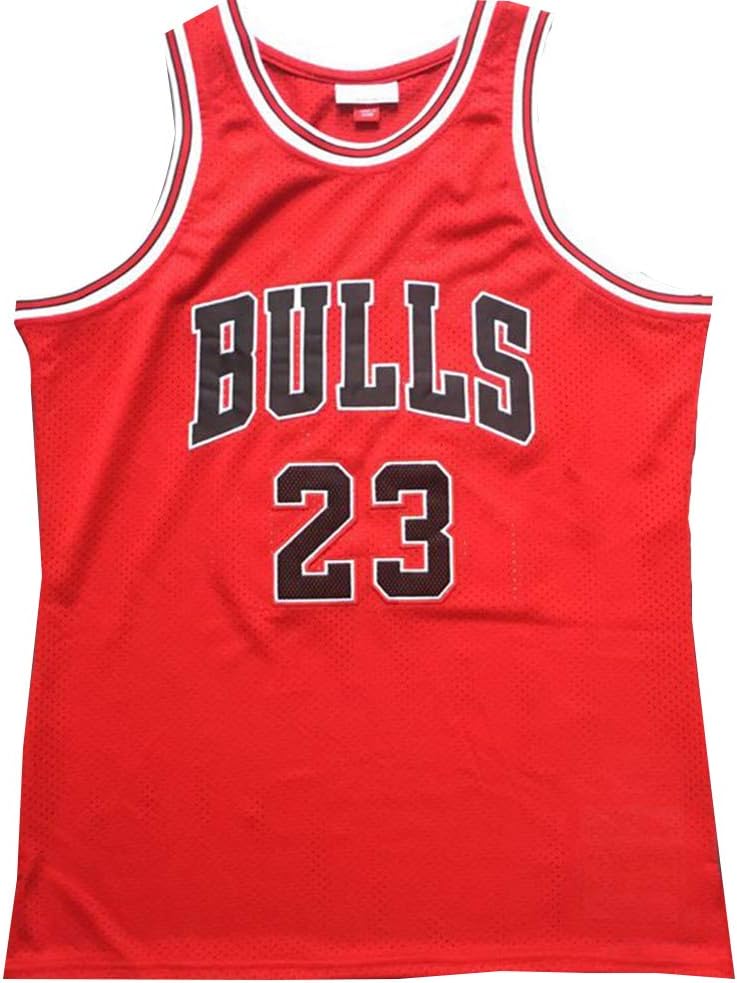 # 23 Jordan Bull Basketball Jersey 96-97 Championship Standard mesh Retro White Dense Embroidery Sweatshirt boy S-2XL