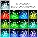 Led String Lights, 16 Colors Options 50led Battery Powered String Lights with Remote Waterproof Color Changing Light Patio/Parties/Wedding/Bedroom String Light - Copper Wire Light 16foot