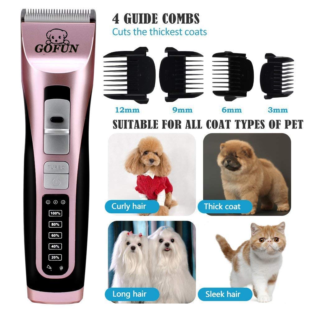 Hundeschermaschine 3 Gang Turbo 5500RPM 6500RPM 7100RPM