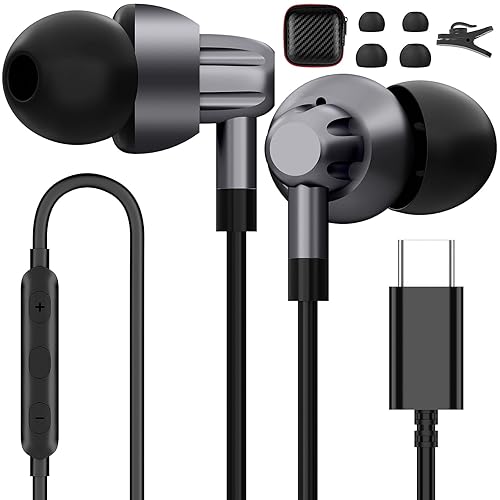 Ear Headphones Note 20 Ultra Usb C Headphones USB C Headphones For