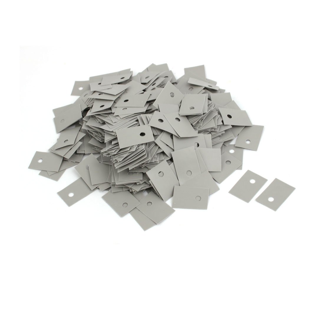 Sourcingmap 1000pcs Silicone Thermal Heatsink Insulator Pads 19mmx13mmx0.3mm Gray for TO-220