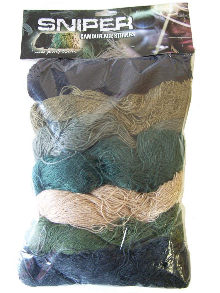 Sniper Ghillie Strings - Camo Thread Kit for Suit or Hood