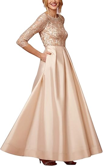 mother of the bride dresses with pockets