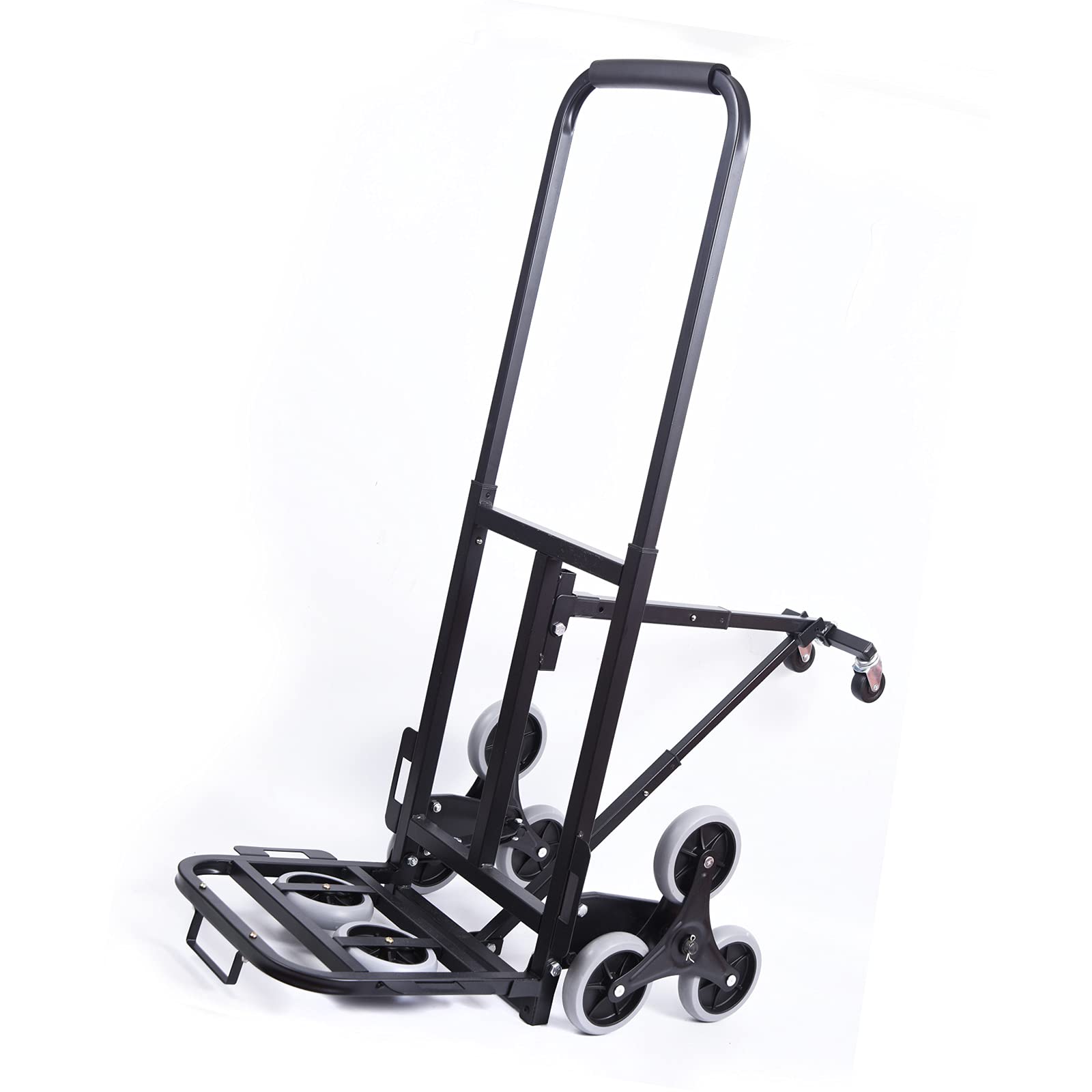 Photo 1 of **MISSING INSTRUCTIONS & ASSEMBLY HARDWARE** LEADALLWAY Stair Climbing Cart Heavy Duty 330lb Capacity Suitable for Small Refrigerators Washing Machines