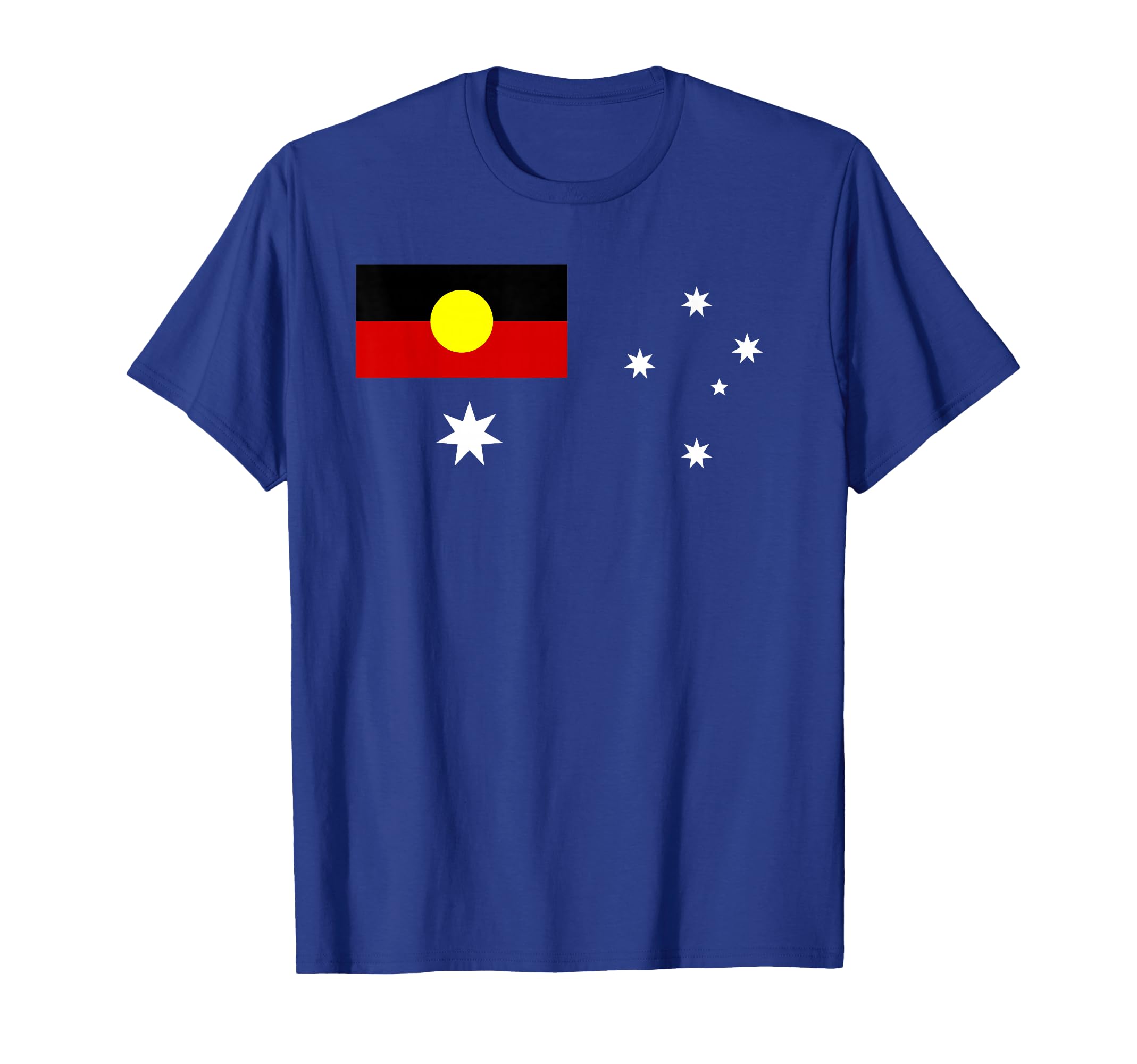 AUSTRALIA ABORIGINE FLAG UNITED UNION JACK T-Shirt