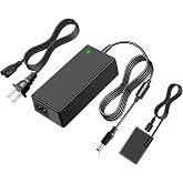 TKDY LP-E17 Dummy Battery for Canon EOS R50, ACK-E18 Power Supply Adapter, DR-E18 DC Coupler Kit, fit for Canon EOS R50 R50V R100 R10 R8 RP, Rebel T6i T7i T8i T6s SL3 SL2 77D 800D Cameras.