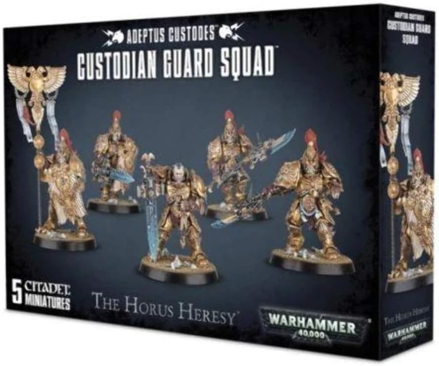 Games Workshop Warhammer 40k Custodian Guard Squad: Amazon.es: Juguetes y juegos