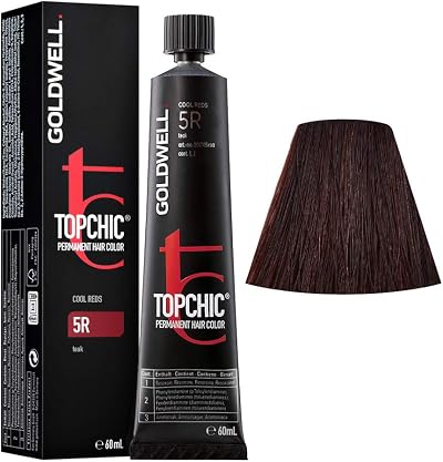 Goldwell Topchic Permanent Hair Colour 5R Teak 60 ml 4021609001034