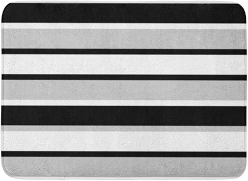 AoLismini Fußmatten Badteppiche Außen- / Innentürmatte Breitstreifen