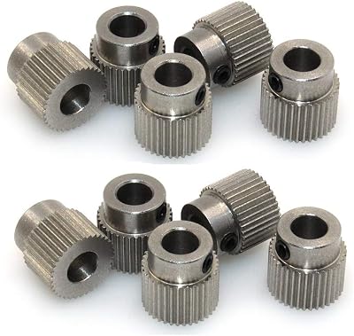 3Dman MK7 MK8 Extruder Gear 36 Teeth 5mm Bore Stainless Steel 1.75mm Filament