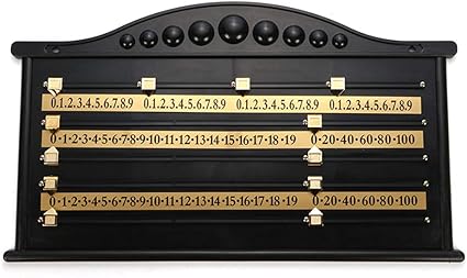 Snooker Score Board, Plastic Snooker 