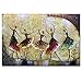 Metuu Oil Paintings, Ballet Dancer Girl Paintings Modern Home Decor Wall Art Painting Wood Inside Framed Hanging Wall Decoration Abstract Painting Ready to Hang 24x36inch