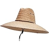 Solid Wing Men's Crushed Safari Straw Hat